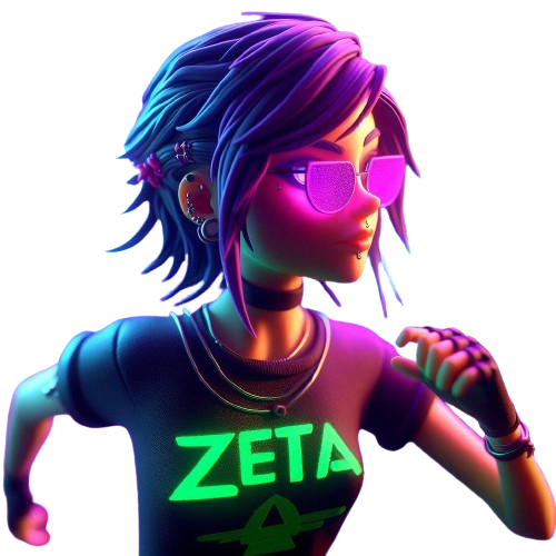 zeta running her first pride of 2023